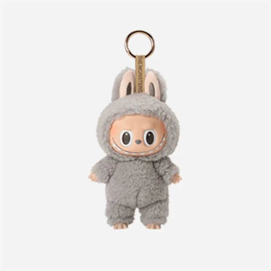 In-Stock Labubu Heartbeat Macaron Enamel Face Series Trendy Play Cute Plush Handmade Model Collection Pendant Toy Birthday Gift