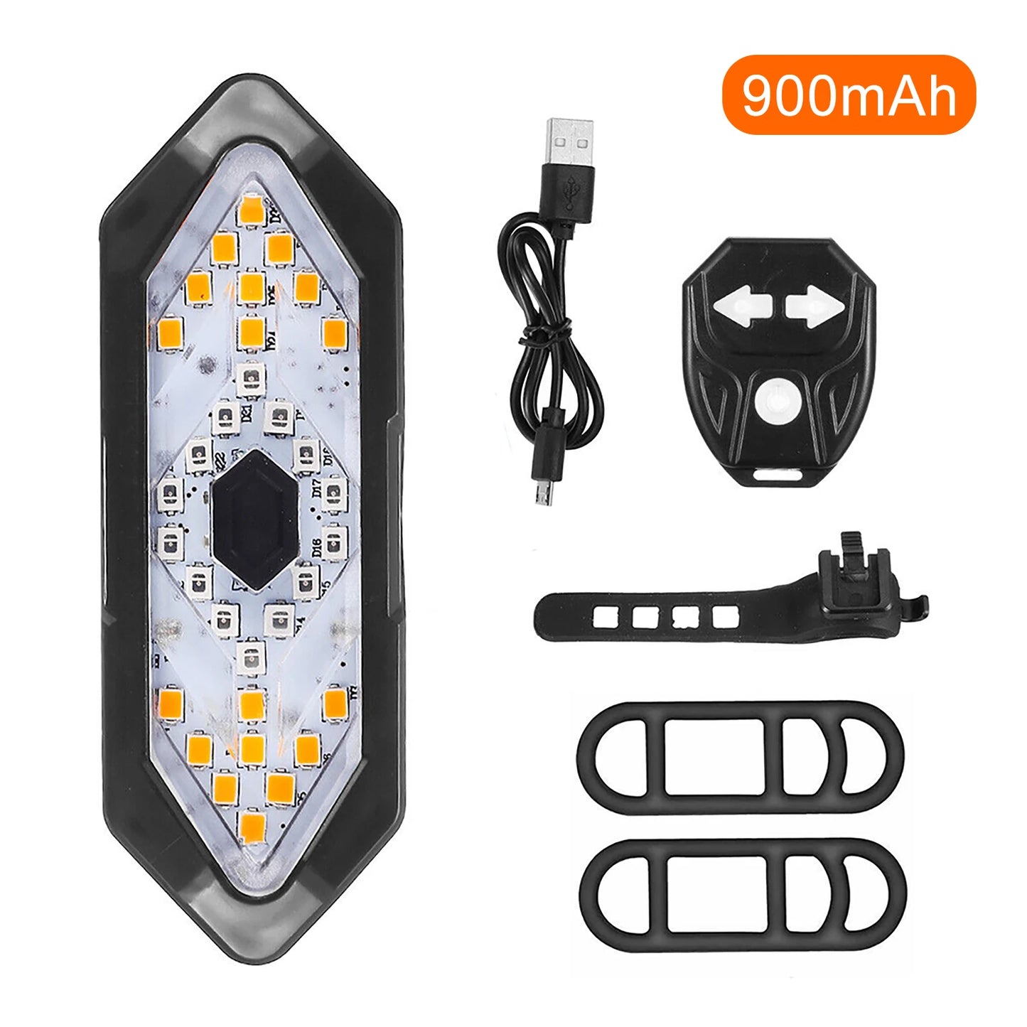 Bike Tail Light with Turn Signals Wireless