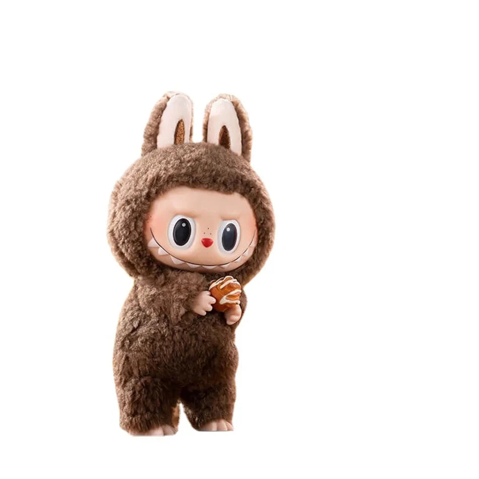 In-Stock Labubu Heartbeat Macaron Enamel Face Series Trendy Play Cute Plush Handmade Model Collection Pendant Toy Birthday Gift