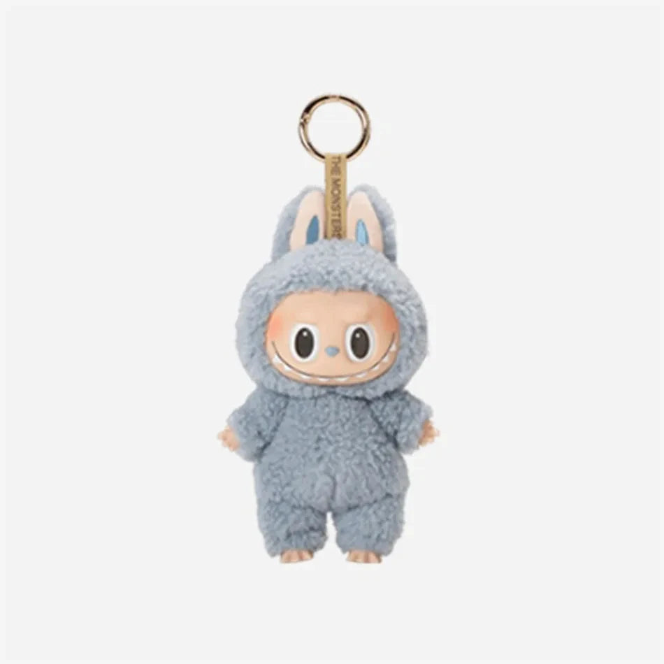 In-Stock Labubu Heartbeat Macaron Enamel Face Series Trendy Play Cute Plush Handmade Model Collection Pendant Toy Birthday Gift